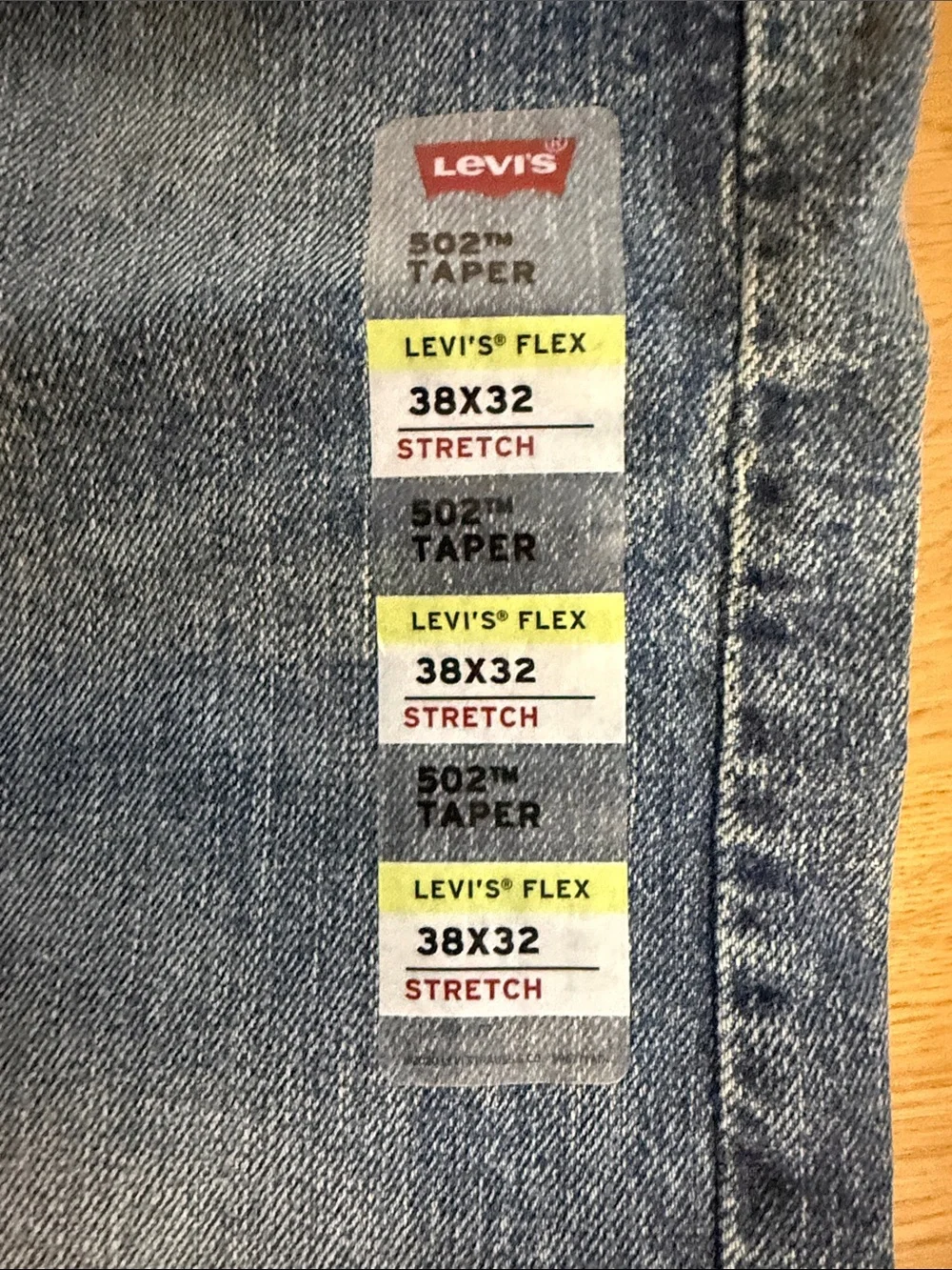 Levi's Men's Light Blue Slim Straight Jeans